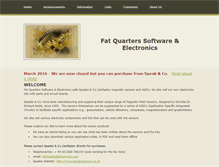 Tablet Screenshot of fatquarterssoftware.com